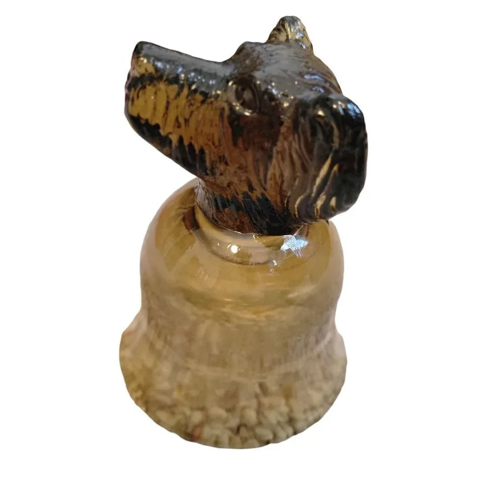 Avon Chesapeake Collection Dog Candle Holder/stand with Candle